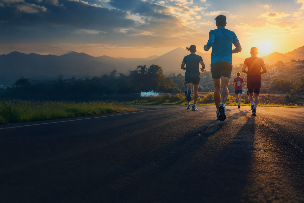 Marathon runner